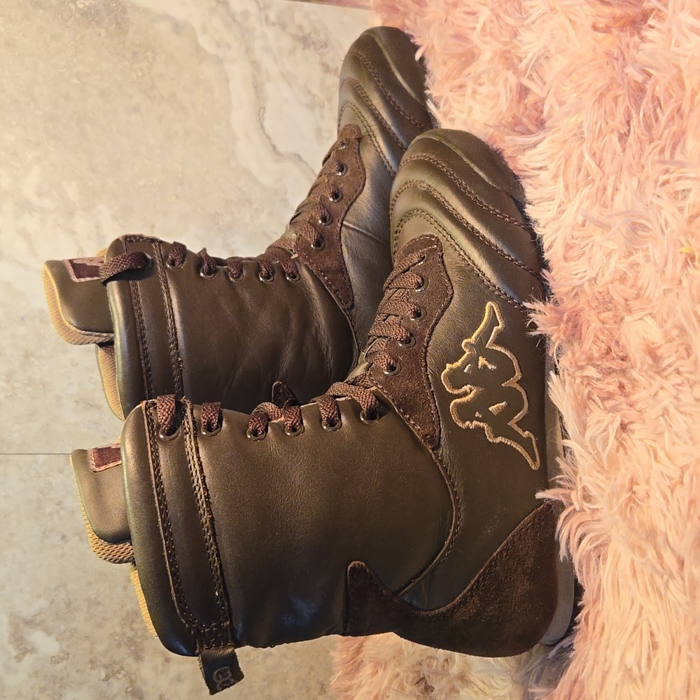 Rare Kappa high top sneaker boots